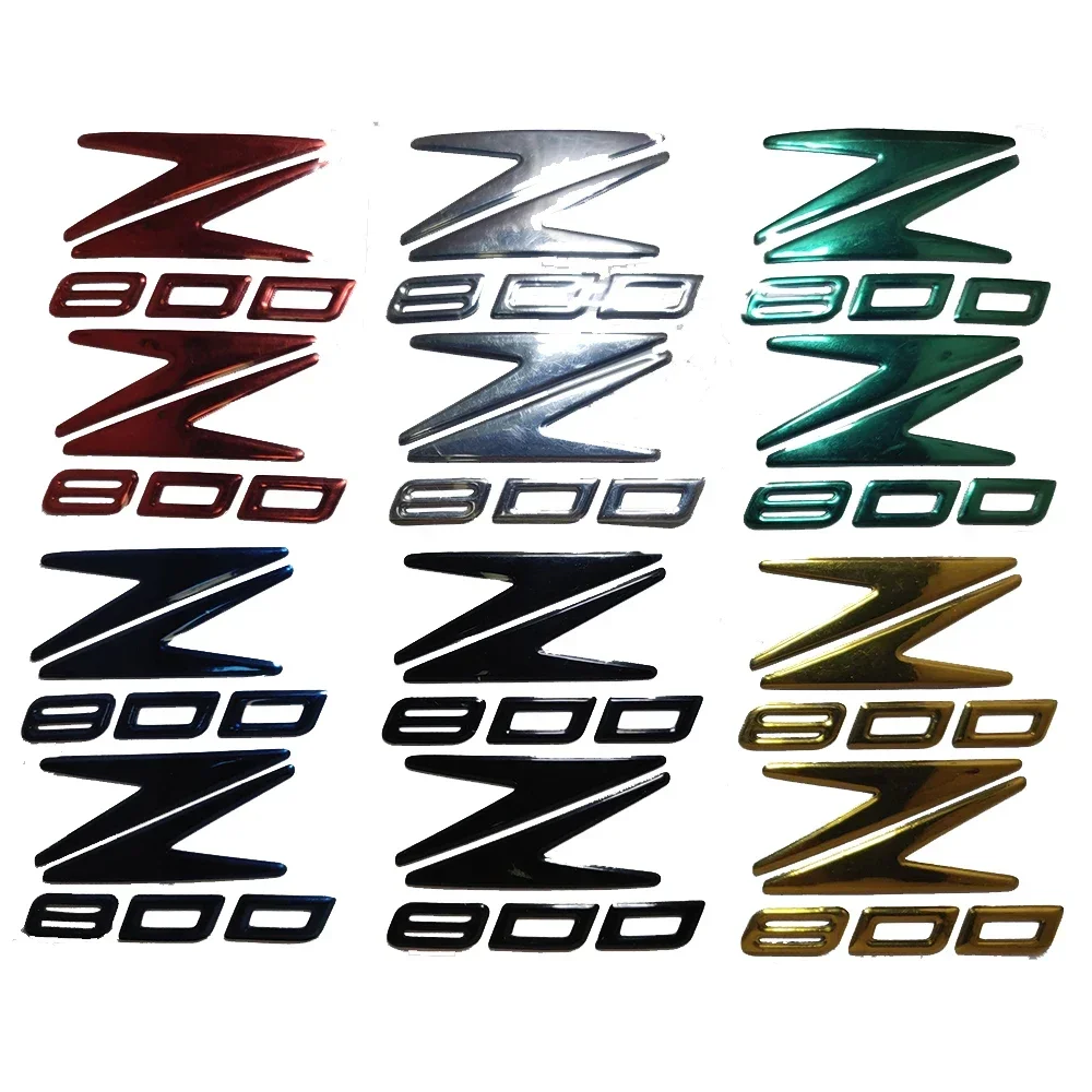 Adesivo emblema 3d para motocicleta, adesivo para roda de tanque, decalques reflexivos macios para kawasaki ninja z250 z400 z800 z900 z1000