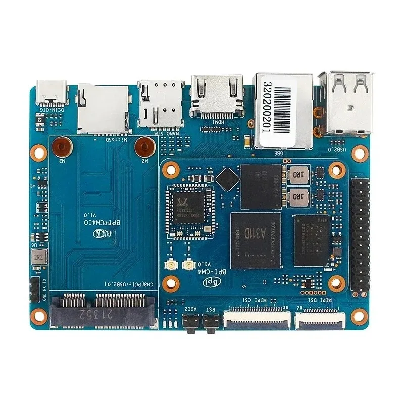 Banana Pi BPI-CM4 Amlogic A311D 4 x ARM Cortex-A73 2 x ARM Cortex-A53 CPU 4G LPDDR4 16G eMMC مشابه لـ Raspberry Pi CM4