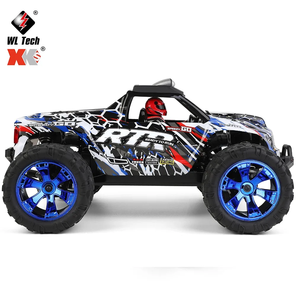 

New WLtoys 144018 RC Cars 1:14 Electric Four-wheel Drive Brushless Off-road Vehicle Remote Control Model Alloy Off-road