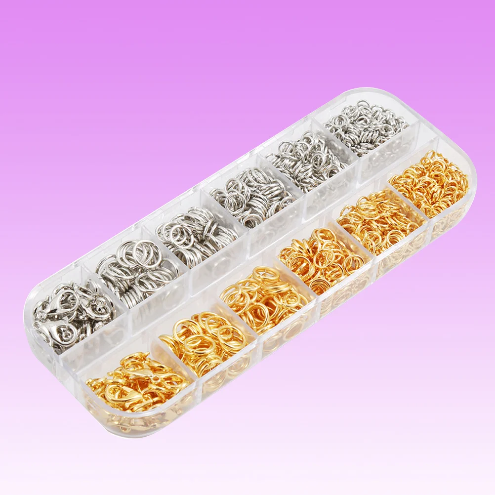 فتح الانتقال خواتم النتائج مجوهرات مجموعة المشابك جراد البحر الذهبي الأبيض سبائك الحديد الحرفية كيت لصنع المجوهرات الأقراط