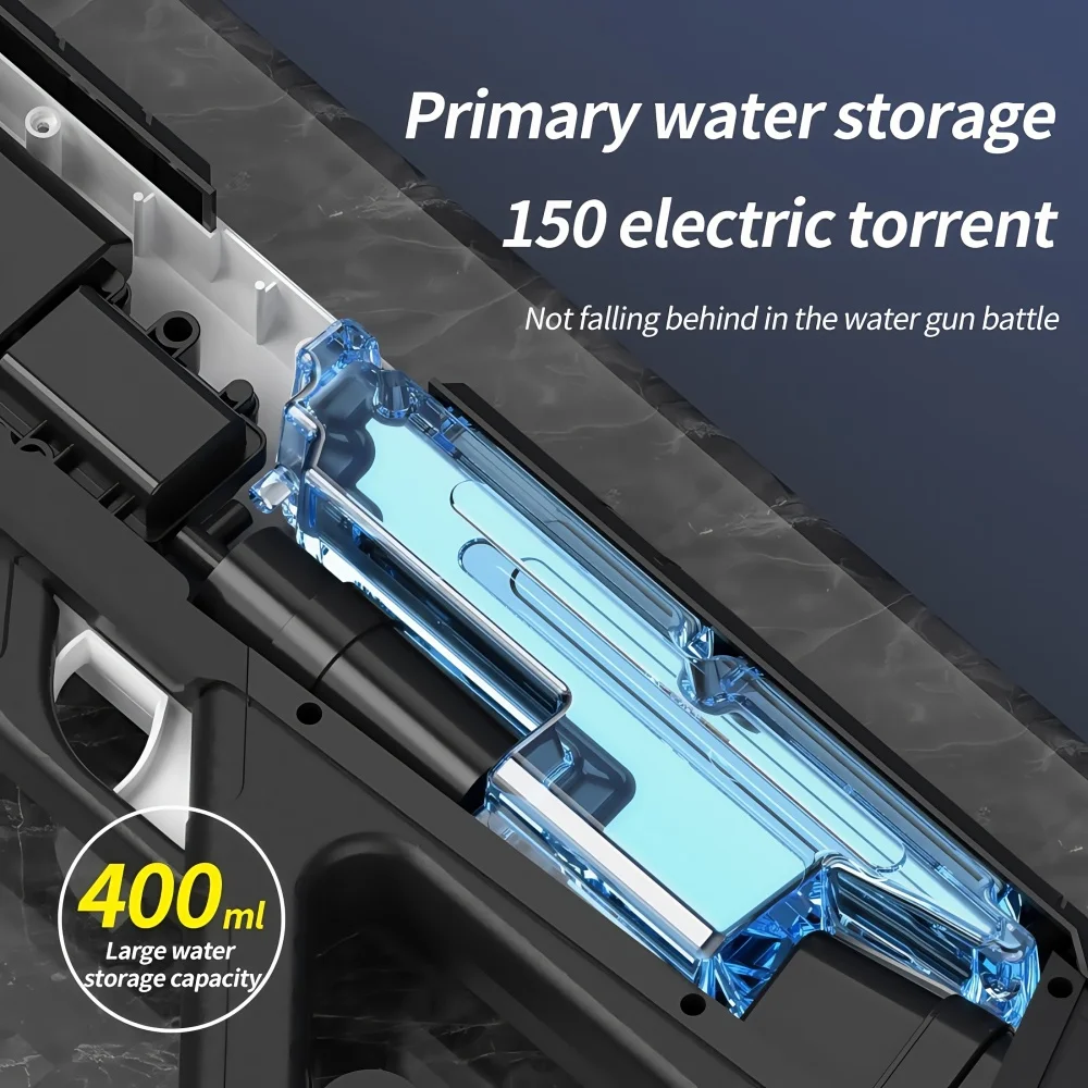 2025 مسدس مياه كهربائي جديد امتصاص الماء أوتوماتيكيًا بالكامل سعة كبيرة جدًا للصيف في الهواء الطلق على الشاطئ ألعاب مائية #4