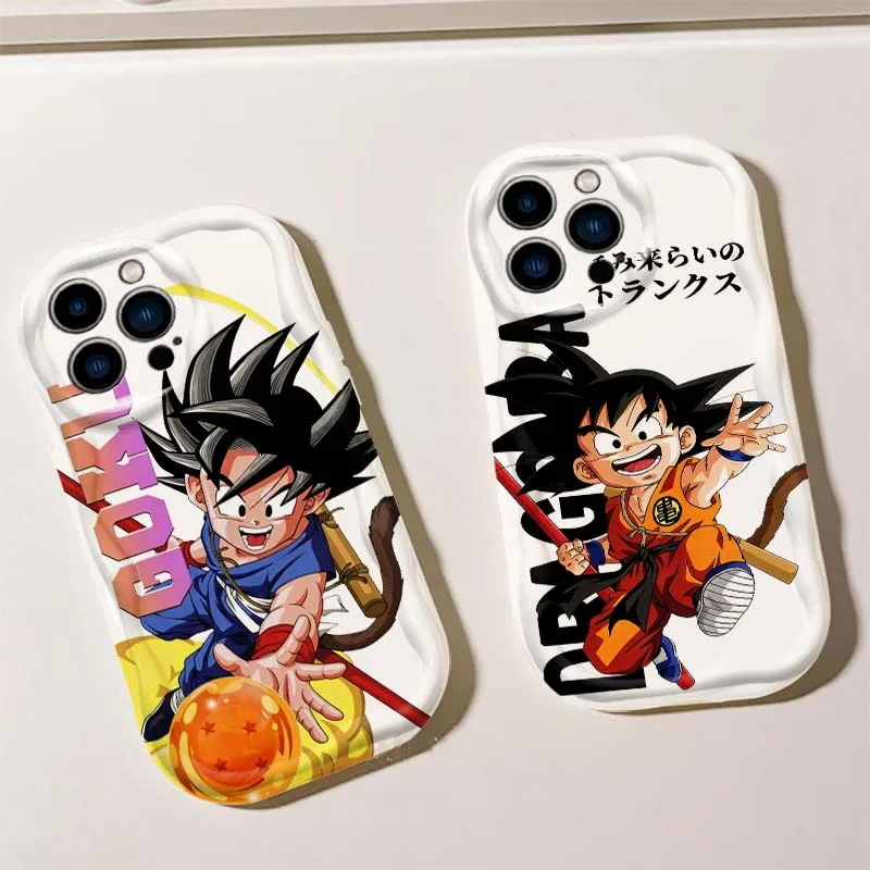 

Luxury Anime Son Gohan For Apple iPhone 17 16 16E 15 14 13 12 11 XR Air Pro Max Plus Wave Oil Soft Cover Phone Case
