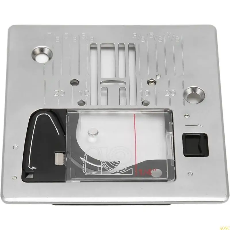 A0NC Machine à couture multifonctionnelle Machine à aiguille Plaque à couture en plastique Plaque à aiguille