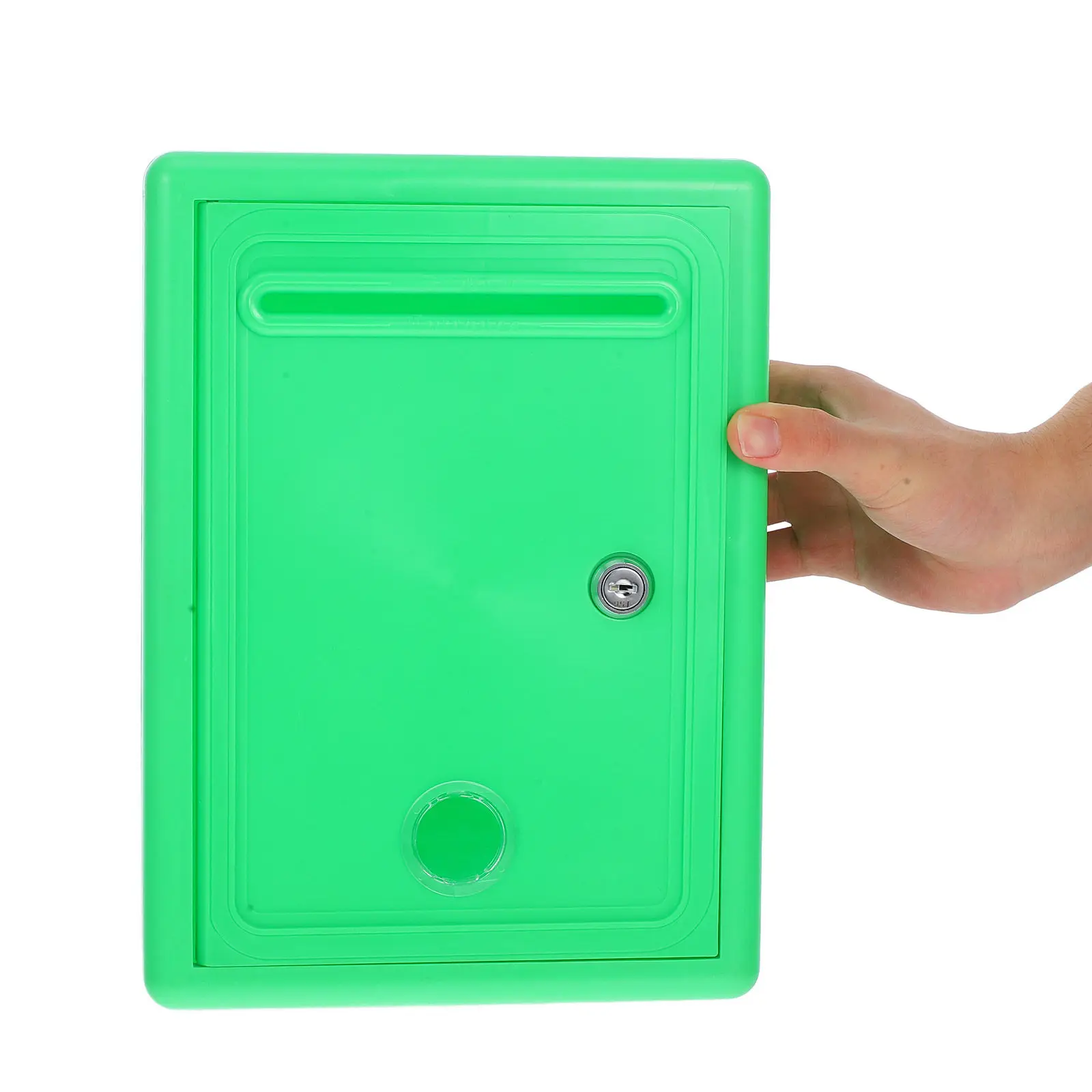 Secure Suggestion Slot Wall Mounted Donation Collection Office Feedback Ballot Document Box Raffle Boxes