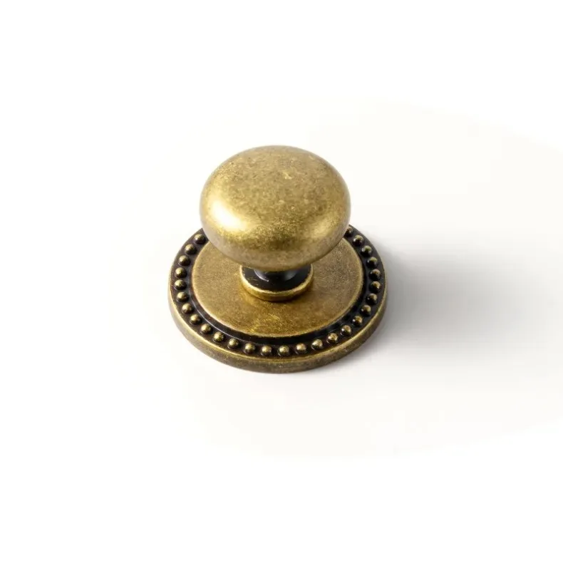Antique Brass Cabinet Pulls Hardware for BedroomVintage Brass Solid Drawer Handles for Kitchen Cabinets and Dresser Drawers