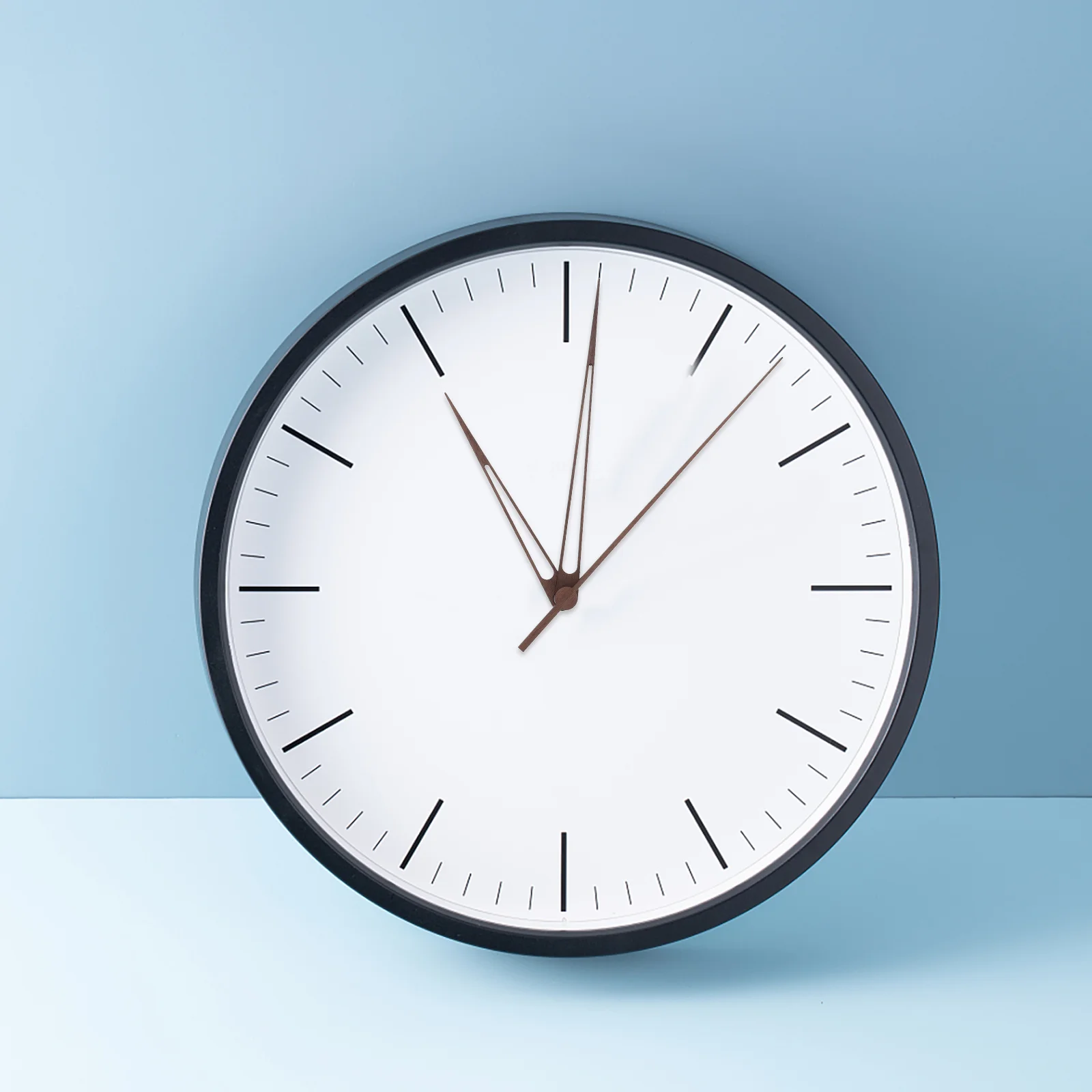 

5Sets DIY Clock Wooden Hands Kit Cross Stitch Copper Sleeve Repair Home Office School Accurate Time Display Clock Parts