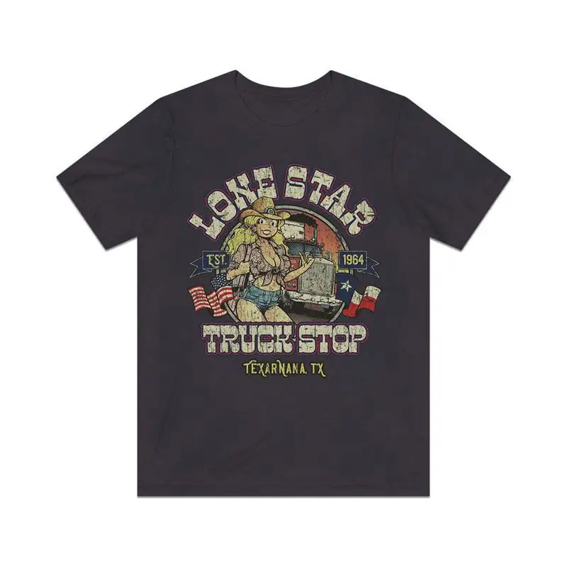 Lone Star Truck Stop 1964 Vintage Men s T Shirt