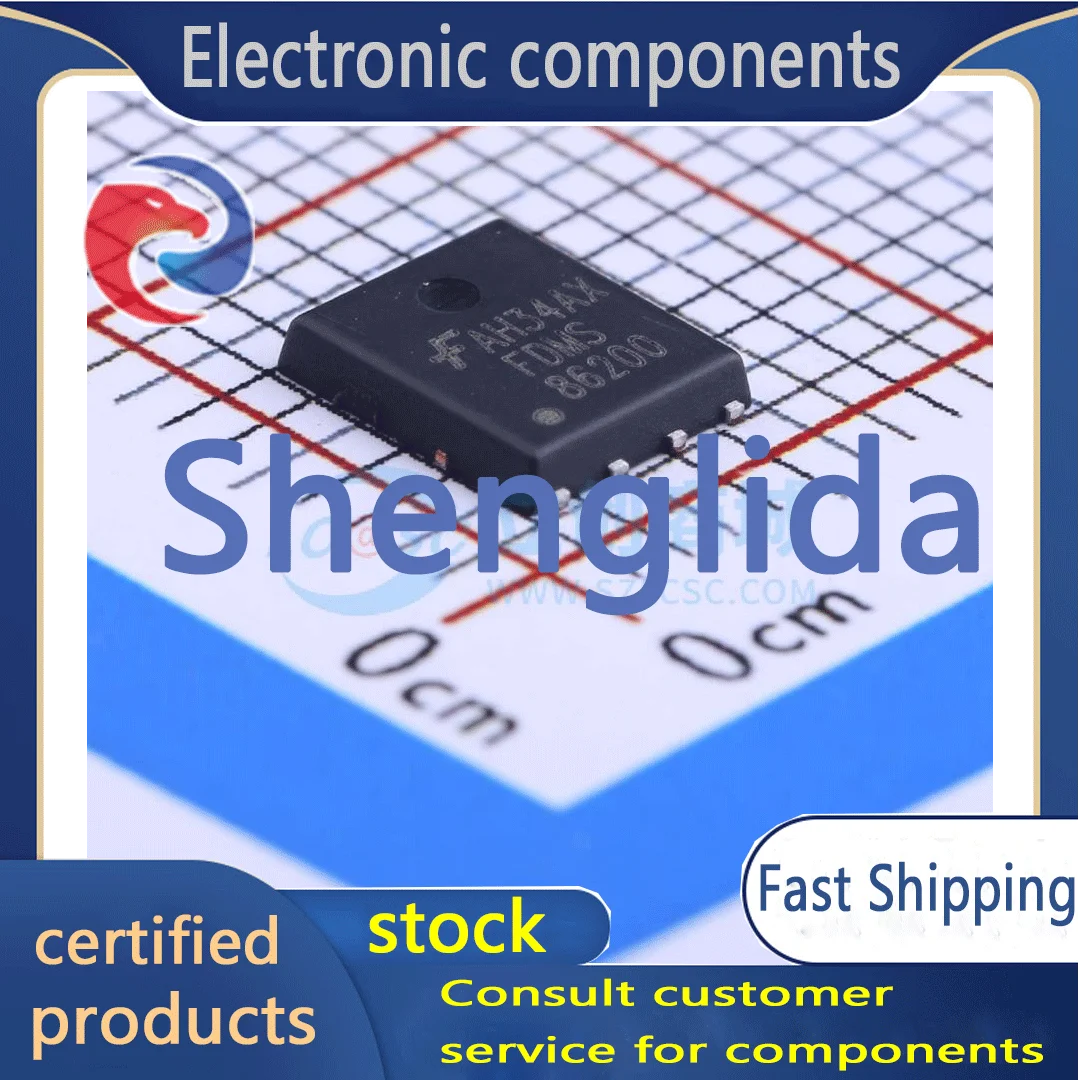 FDMS86200 Encapsulated Power 56 MOSFET New Off the Shelf 1PCS