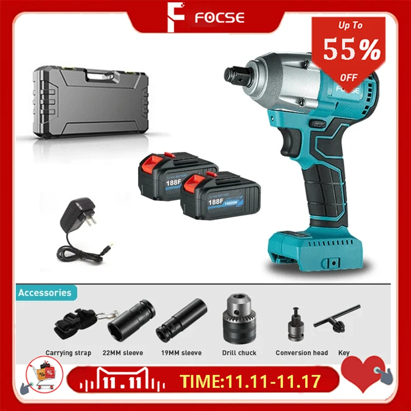 

Электрический ударный гайковерт 21 в, беспроводной гайковерт 1/2 дюйма, электроинструмент нм, электроинструменты, торцевой ключ, ручная дрель