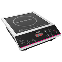 Leconchef Induktionskochplatte 3500W Induktionskochfeld mit Timer und Isolierfunktion, 50KG Große Tragfähigkeit Edelstahlgehäuse