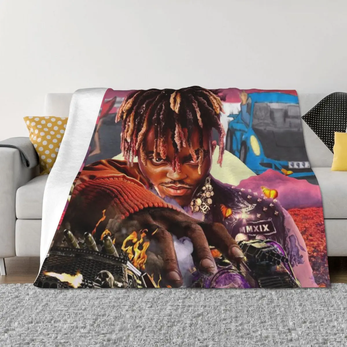 

armed world car Throw Blanket Fashion Sofas Hair blankets and throws Blankets