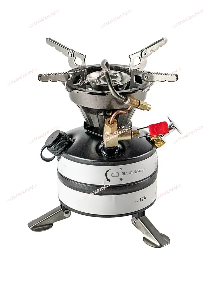 12A Mini Liquid Fuel Camping Gasoline Stove Outdoor Portable One-piece Burners Cooker Camping Equipment for Outdoor Sports