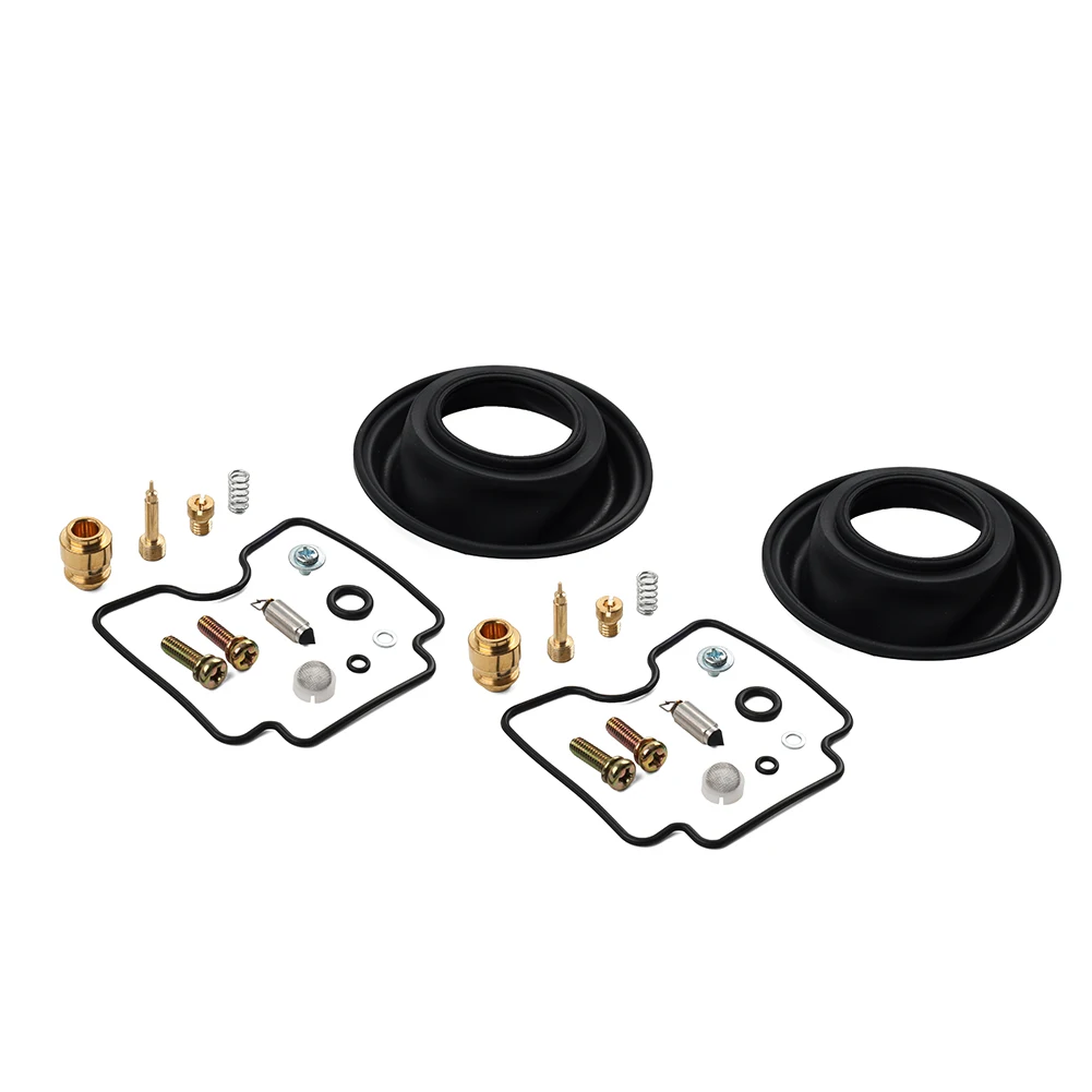 2Sets Motorbike Carburetor Repair Kit Carb Piston Diaphragm For Suzuki GS500 GS 500 2001-2002