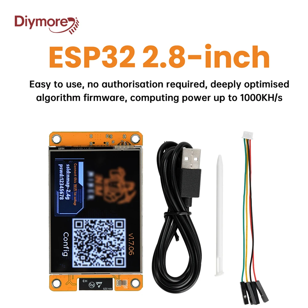 ESP32 WIFI Bluetooth Development Board 2.8 inch LCD TFT Module 240*320 Smart Display Screen With Touch Module