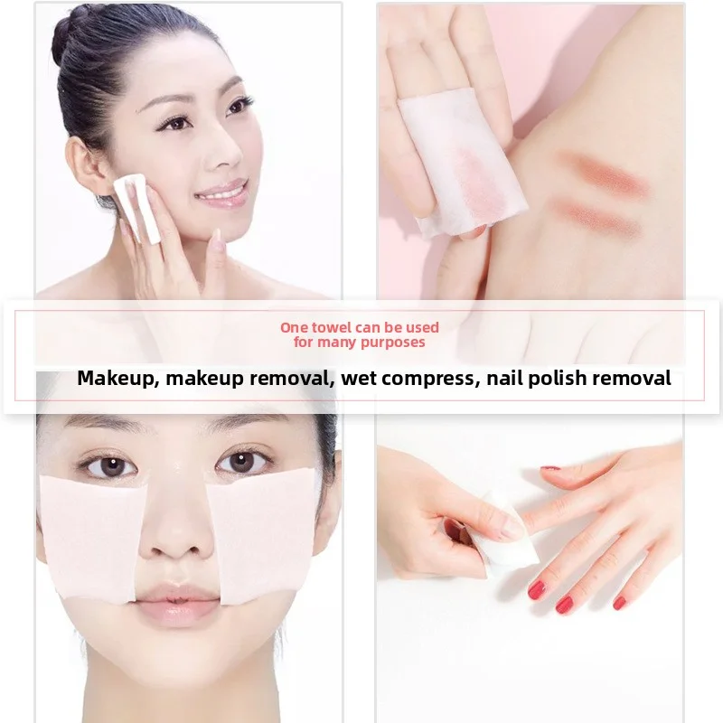 666 Pcs Double-sided Makeup Cotton Three-layer Thickened Makeup Remover Cotton for Facial Cleaning Moisture Saving Cotton Pads