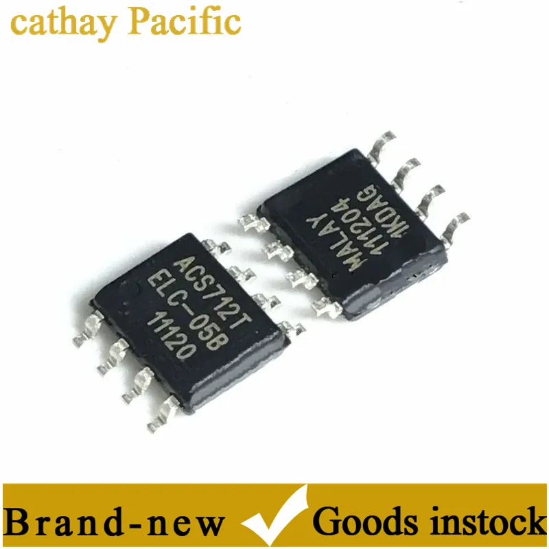 

Original genuine ACS712ELCTR-05B-T SMD SOP-8 voltage isolated current sensor IC chip Brand new stock