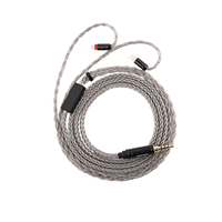 TRIPOWIN Zonie with Mic High-Fidelity 32AWG 16-Core Silver-Plated SPC Earphone Cable