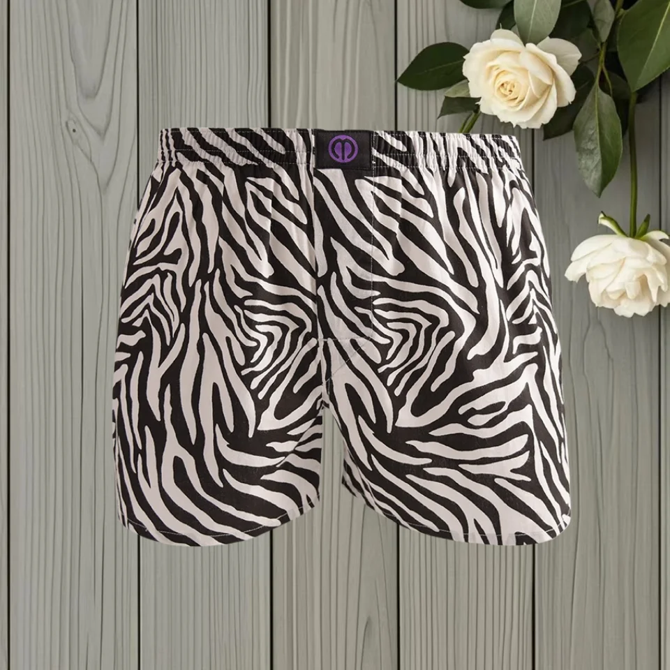 

Leisure Swimming Shorts 3D Printed Striped Men's Beach Shorts, Children's Surfboard Shorts, Boys' Quick Drying Fitness Shorts