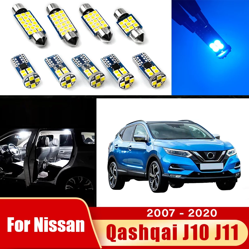 

Car LED Light For Nissan Qashqai J10 J11 2007 - 2012 2013 2014 2015 2016 2017 2018 2019 2020 Interior Reading Lamp Accessories