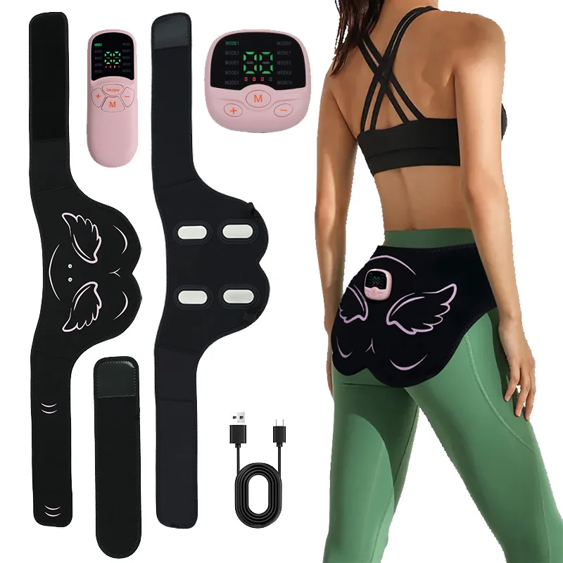 

Electric EMS Hips Trainer Butt Muscle Stimulator USB Rechargable Buttocks Lifting Massage Toner Lose Weight Fitness Massager