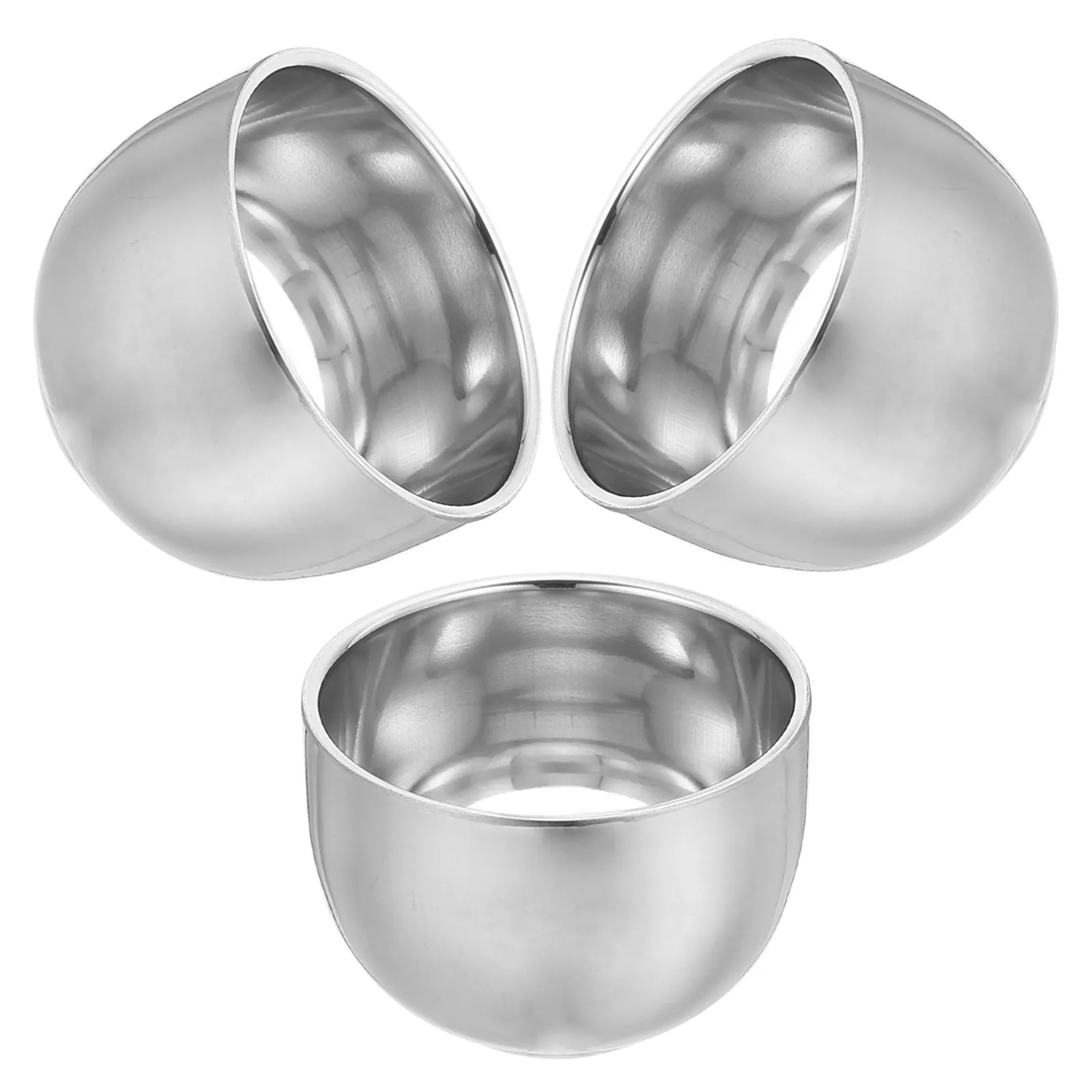 Stainless Steel Shaving Soap Bowl Unbreakable Shave Mug Hot Wet Shave Cup for Men Barber Cream Foam Tool Unbreakable Shaving Mug