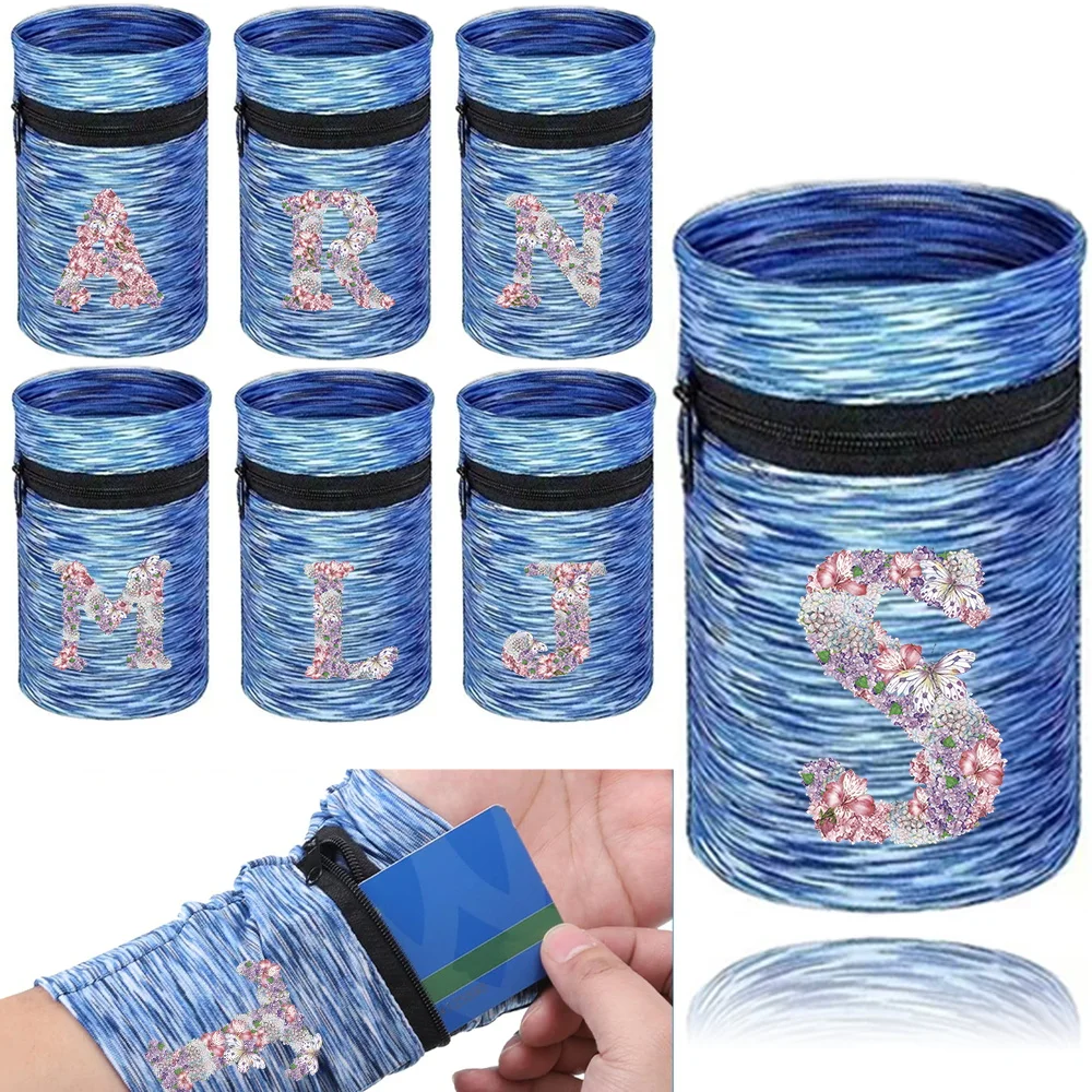 

Sports Wristband Bags Wrist Protector Running Sport Safety Wrist Support Brace Wrap Bandage Wristbands Rose Flower Wrist Brace