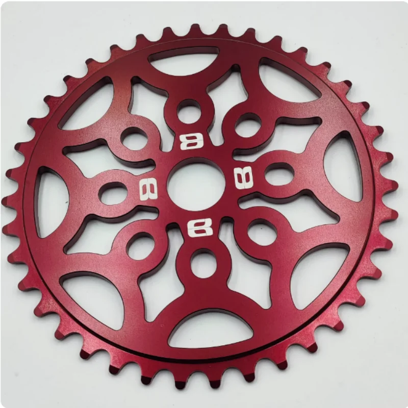 

Зубчатая ведущая звездочка BMX в ретро-стиле, из алюминиевого сплава, 39T, для гоночных и уличных велосипедов, для дисковых тормозов