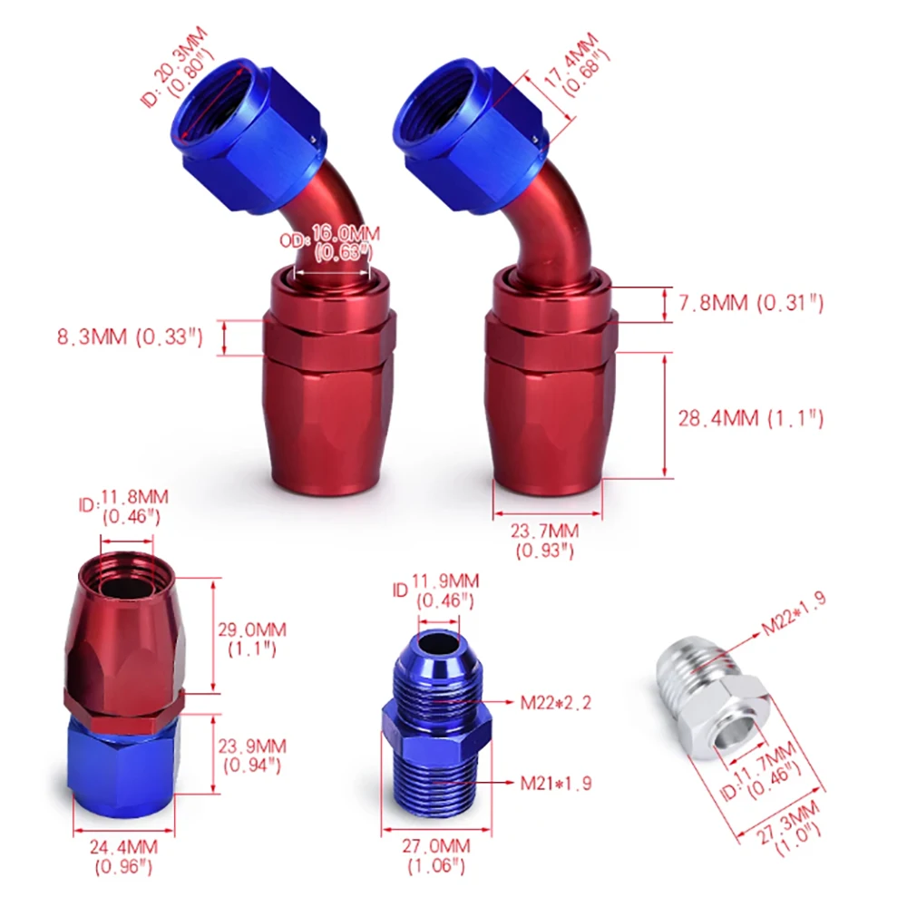 Imagem -02 - Universal Turbo Charger Oil Feed Line Return Oil Drain Pipe Kit Completo para t3 t4 t3 t4 T70 T66 T04e An10