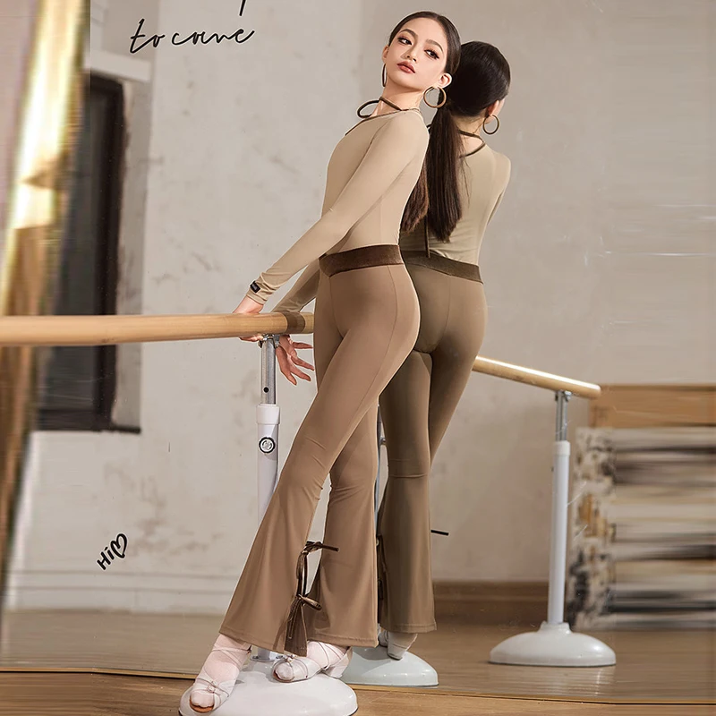 New Kids Modern Dancing Suits Girls Latin Dance Competition Clothes Children'S Ballroom Dance Costumes Training Wear SL14836