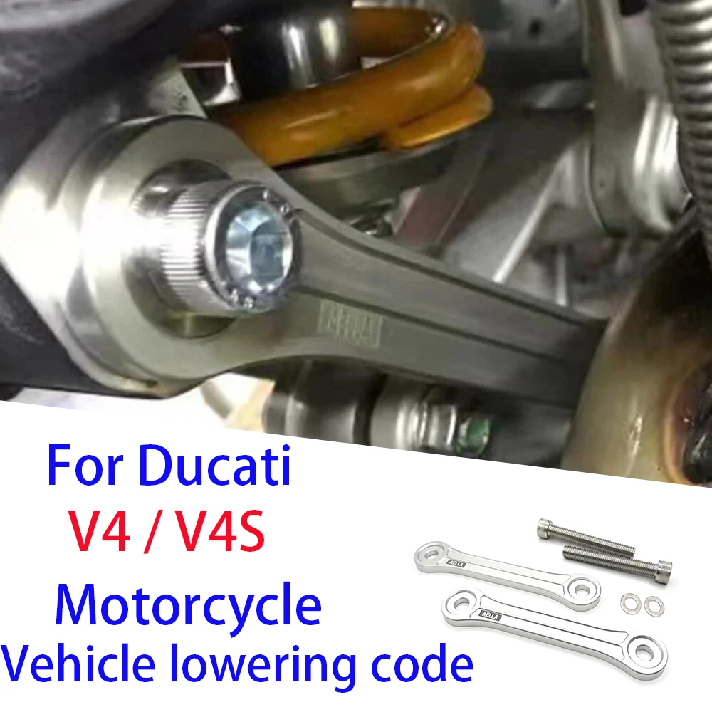 

Lowering Links Kit For DUCATI Panigale V4 V4S StreetFighter V4 Motorcycle Rear Suspension Cushion Drop Connecting Lowering Kit