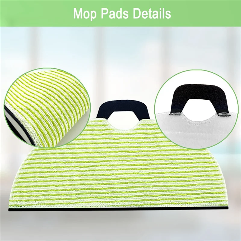 A97G 8 حزمة RV2610WA وسادات استبدال الممسحة الكهربائية لسمك القرش RV2610WA AV2610WA RV2620WD AV2620WD RV2610WD RV2610WD