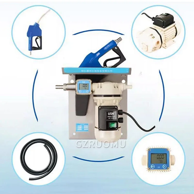 

30L/min 220V Pump Kit Equipment AdBlue Transfer Pump For Filling Pump Urea Solution Aqueous Including Nozzle Meter And Hose