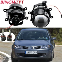 For Renault Megane 2/3 Duster Logan Fluence Koleos Kangoo Sandero Thalia Fog Lights HID Projector Bi-xenon Fog Lights 2PCS