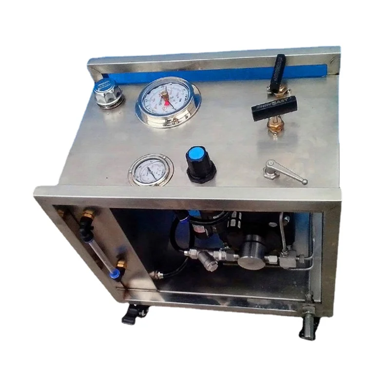 

Pneumatic Liquid High Pressure Equipment Leak Detection Equipment Hydraulic Test Machine Pressure Test Bench Portable Press