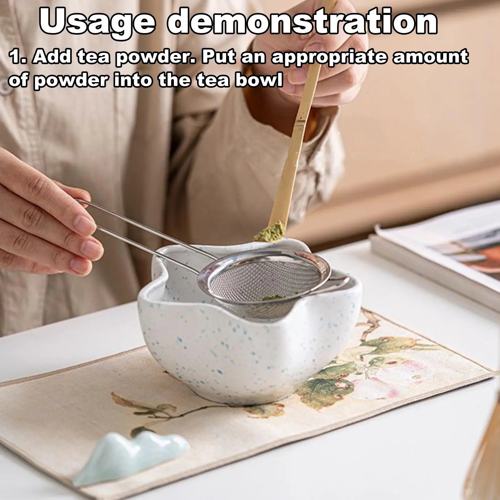 

Matcha Whisk Set Matcha Tools For Ceremony Traditional Ceremonial Drink Utensils With Scoop For Office Medication Gathering