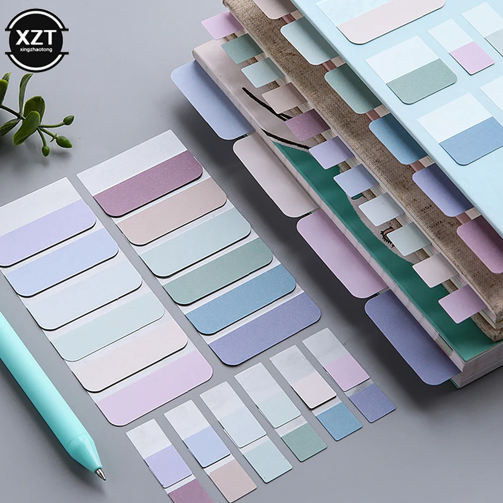 240/120/60 PCS Multicolor Sticky Writable Repositionable Index Tabs Flags for Pages Book Markers Reading Notes