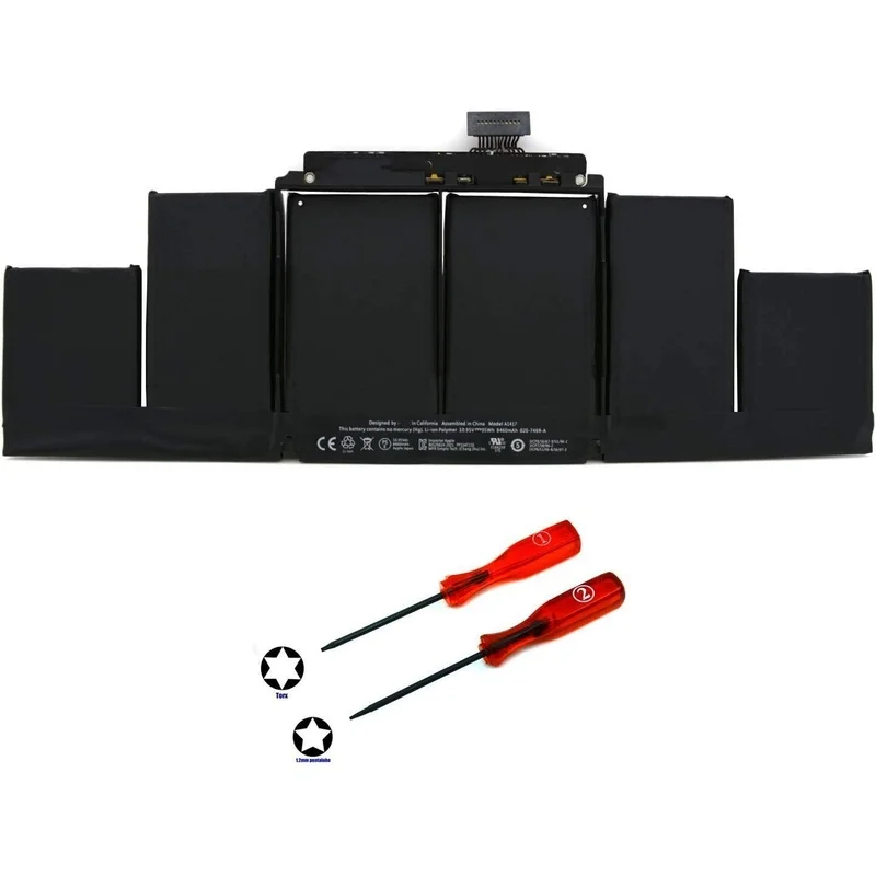 Authentic A1417 Battery Applicable Apple MacBook Pro 15 Inch A1398 2012 Mid-year 2013 At the beginning of the year
