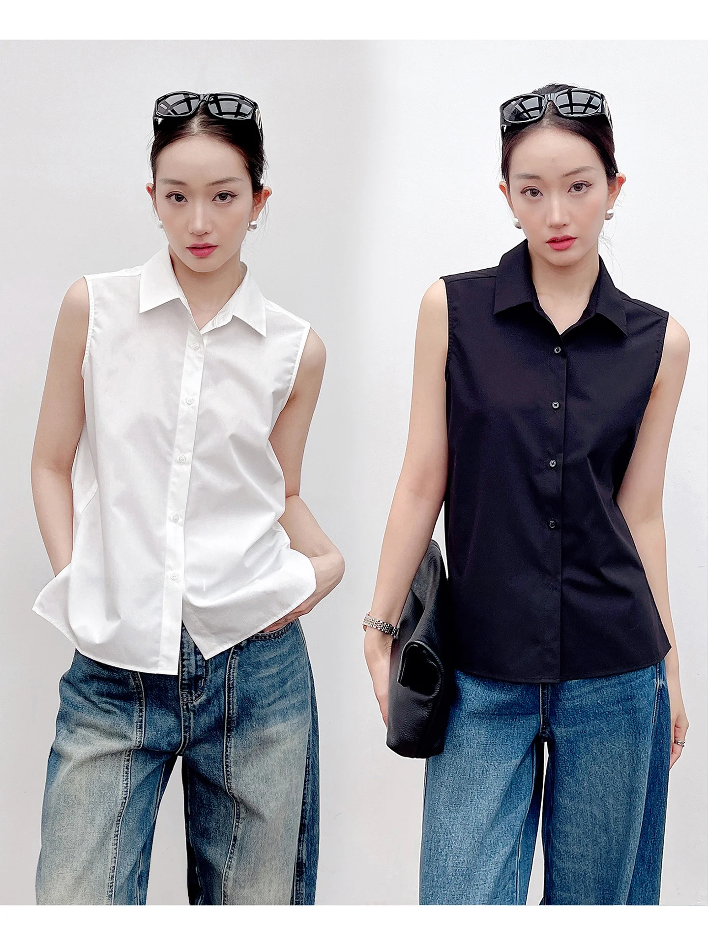 

Korean Faion Svel Iron-Free Easy-To-Maintain Square Collar Basic Sle Women's irt Inner Wear Top Versatile mat