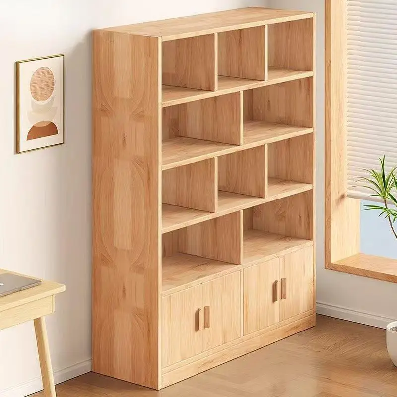 

Wooden Beauty Bookcases Room Decor Save Space Living Room Vintage Professional Safe Book Shelf Simple Librero Library Furniture