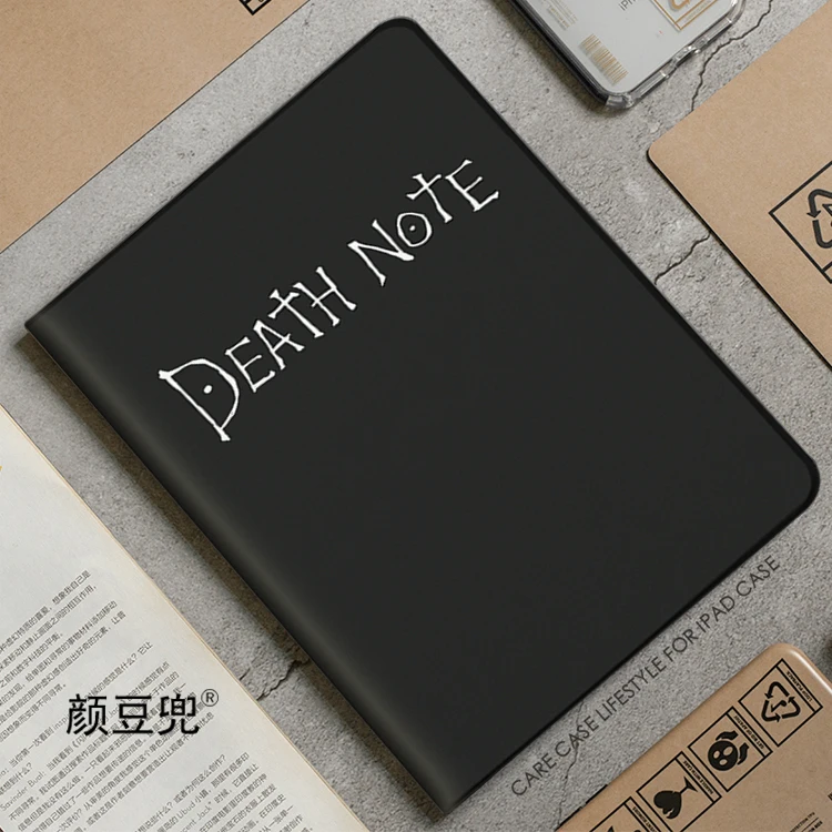 Death Note Anime L·Lawliet Case For iPad 10.2 9th 10th Air 3 Mini 6 7 Case Luxury Silicone Pro 12.9 11 For iPad Air 4 5 6 Cases