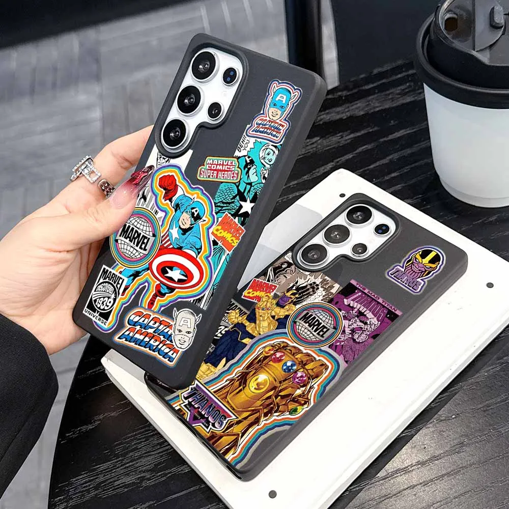 

Retro M-MarvelS Super Heroes For Samsung A73 A56 A55 A54 A53 A52 A51 A36 A34 A33 A32 A31 A25 A24 A23 A16 A15 A14 Phone Case