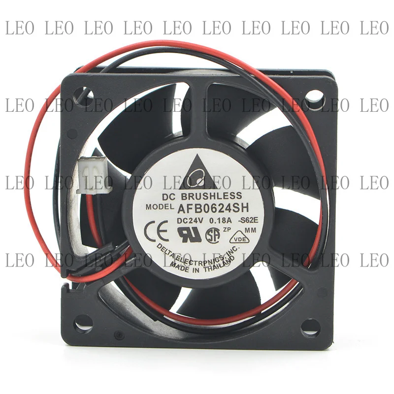 MY For Delta AFB0624SH 6025 24V 0.21A 6CM 2-wire inverter large air volume cooling fan