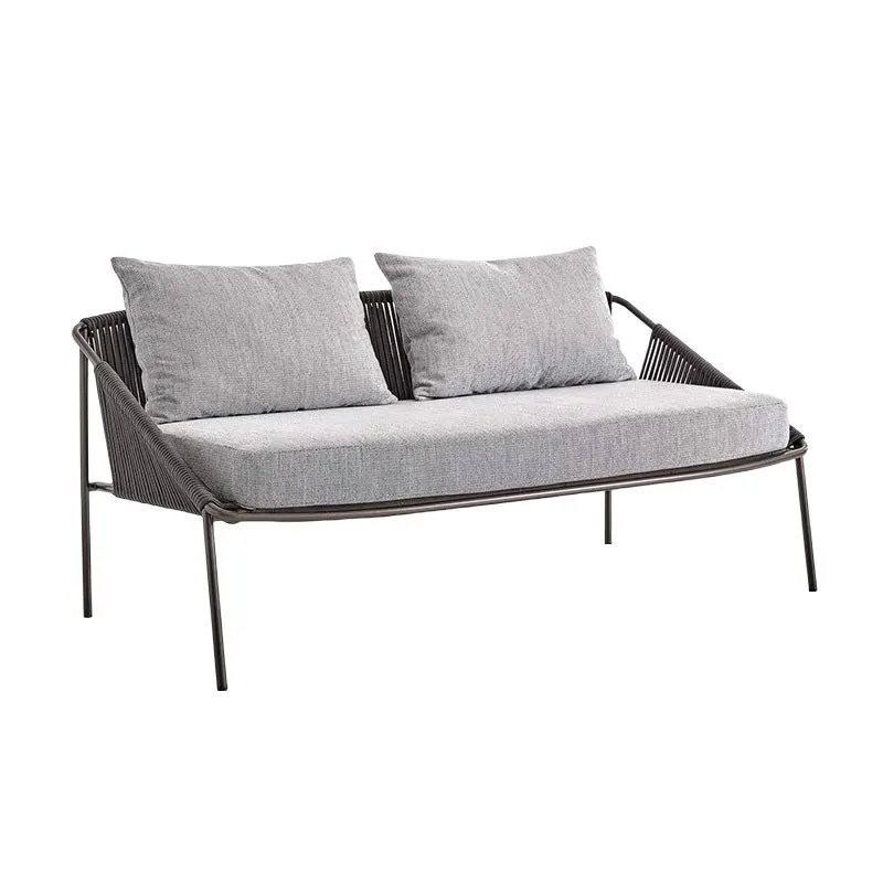 

Nordic outdoor rattan sofa hotel B & B open-air rattan furniture courtyard balcony leisure lazy combination