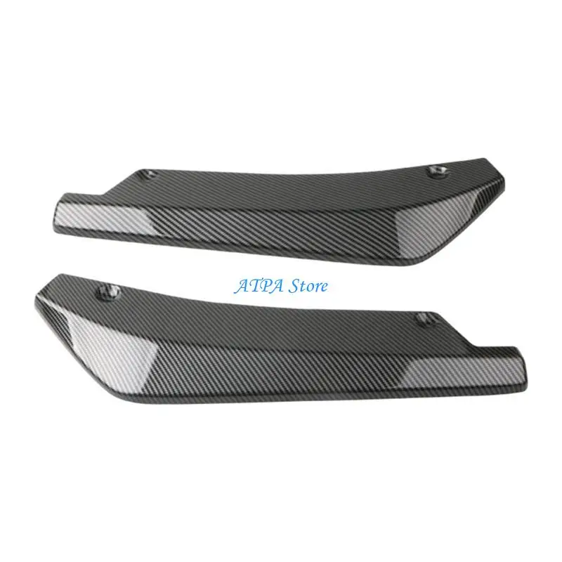 

U13C Rear Bumper Lip Spoiler Diffuser Splitter Car Rear Canards Scratch Protector