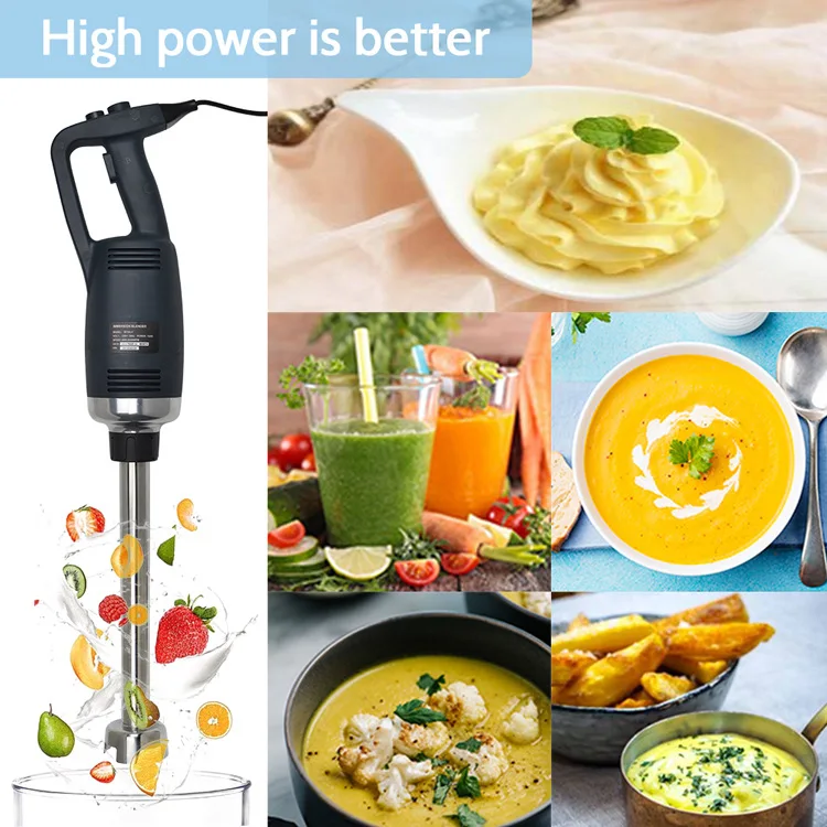 Mixer commercial 750W 10-inch restaurant kitchen rod manual Western and Chinese food immersion juicer homogenizer