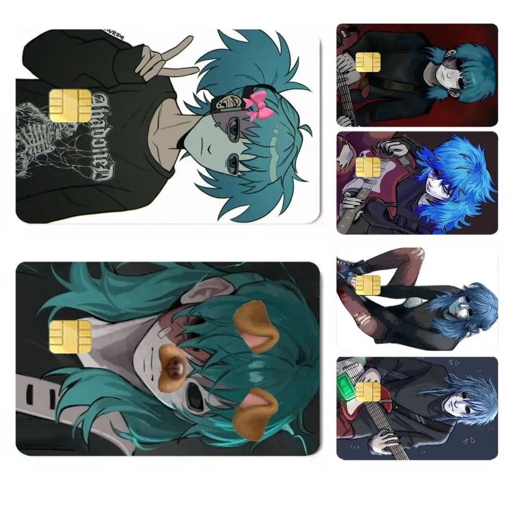 Sally Face Sal Fisher Gothic Horror-r Credit Card HD Stickers Premium matte film effectively prevents fingerprints