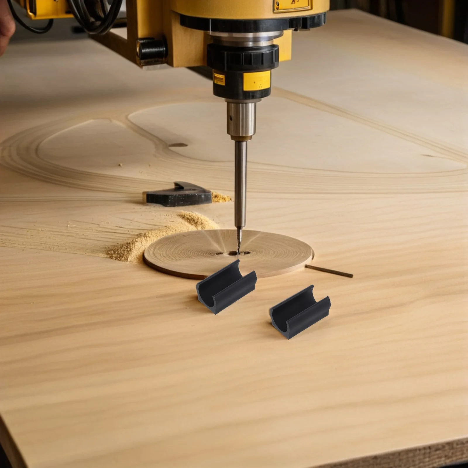 

20Pcs U Shaped Chair Foot Floor Glides Tubing Caps Anti Slip Furniture Pads Trampoline Leg Protectors Bar Stool Leg Extenders