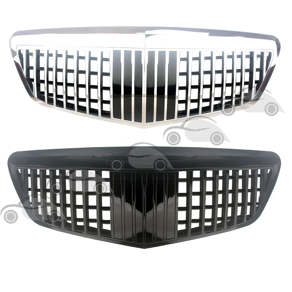 Front Racing Facelift Grilles Upper Radiator For Mercedez-Benz R280 R300 R320 R350 R500 W251 V251 2011-2017 Maybach Style