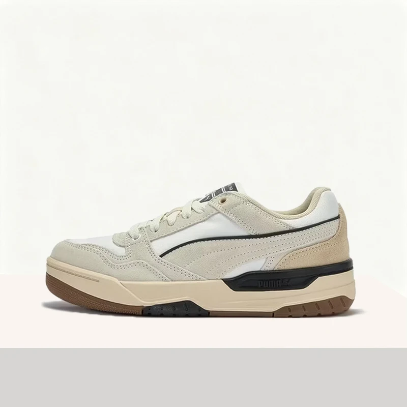 Puma REBOUND: Versatile, Minimalist, Cushioned, Soft, Supportive, Elevated High-Top Sneakers (Unisex) in Off-White 402647-01