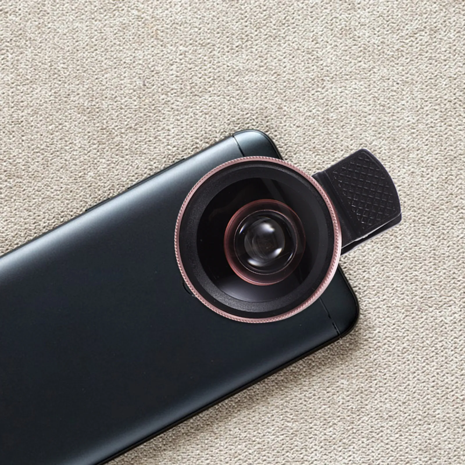 Professional Clip on Phone Camera Lens 37Mm Dual Use Wide Angle 0.45x Macro Lens for Smartphones Tablets Hd Quality Universal